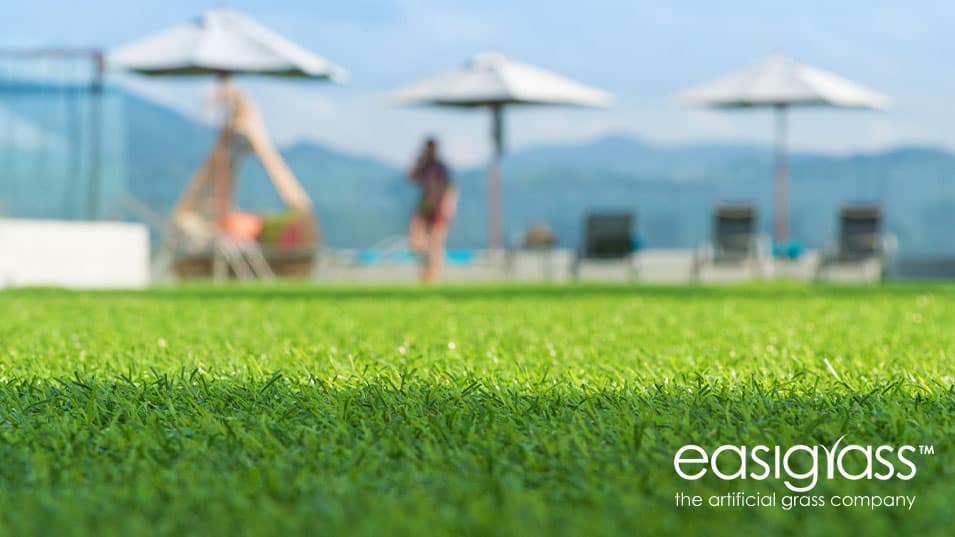 summer heat artificial grass