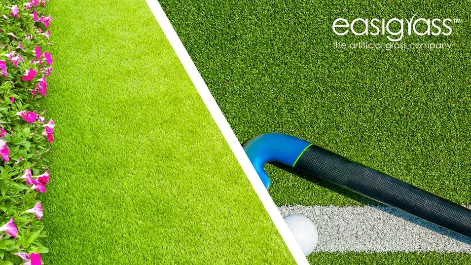 astro turf and artificial grass