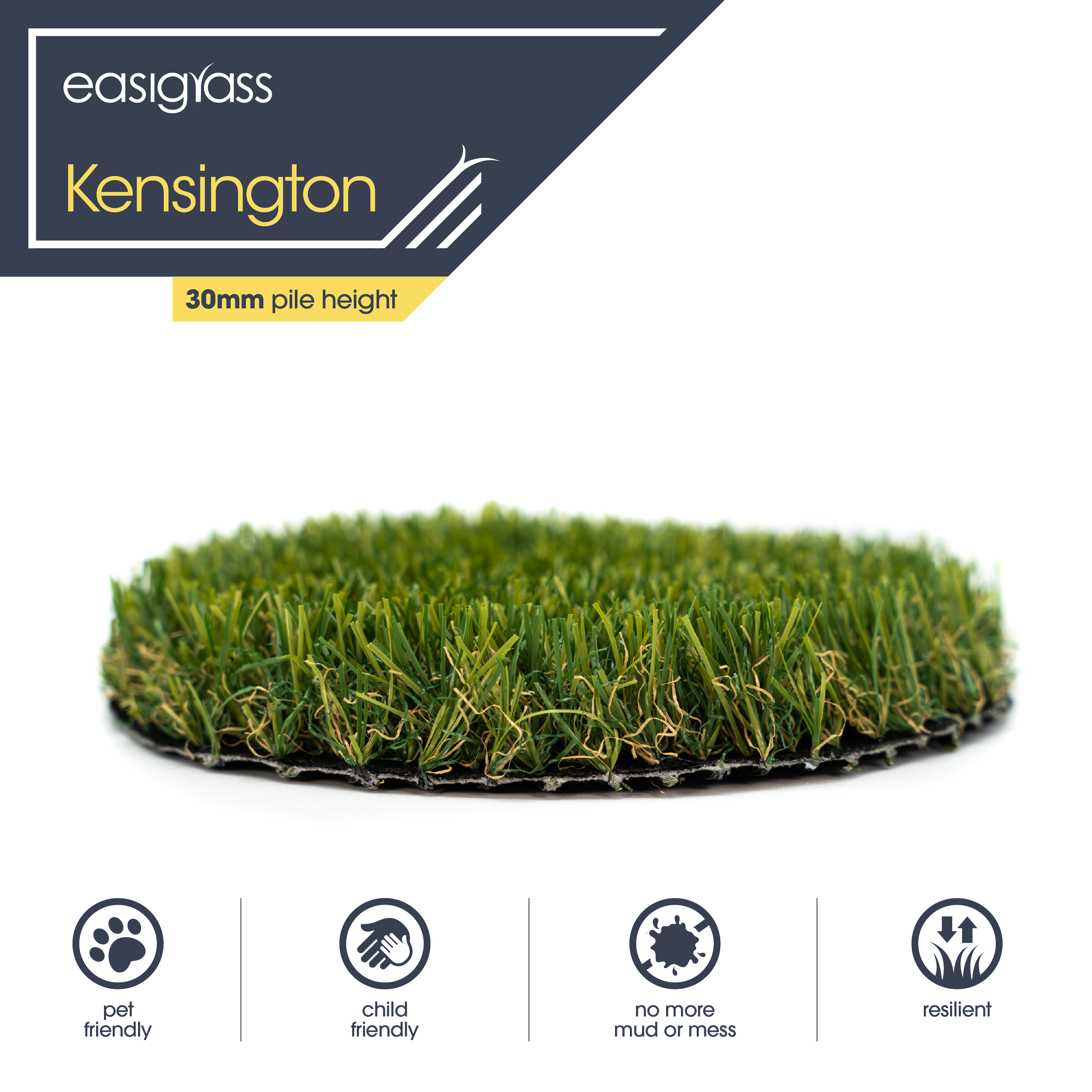 Kensington 30mm Artificial Grass