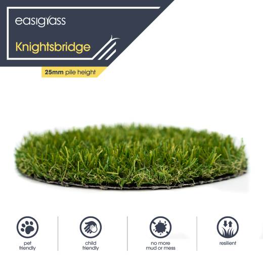 Knightsbridge 25mm Artificial Grass