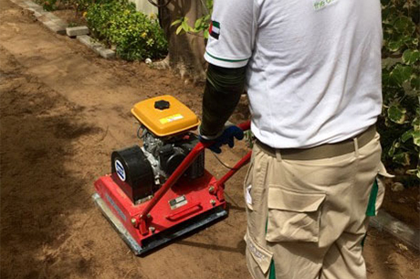 artificial grass installation process 02