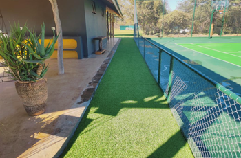 artificial grass tennis court