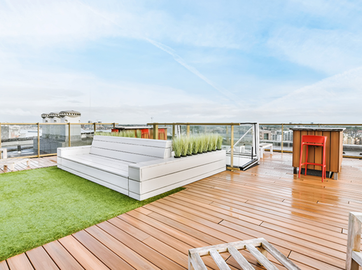 commercial artificial grass for roof top hotels in south africa