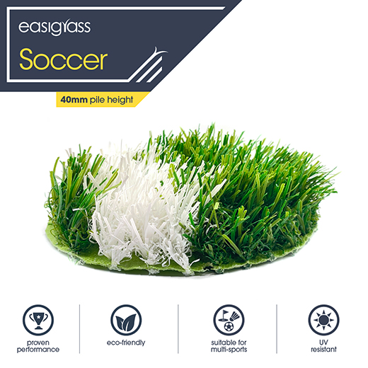 Easi-Soccer 40mm Artificial Grass