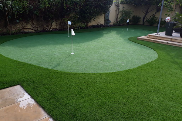 artificial gold turf